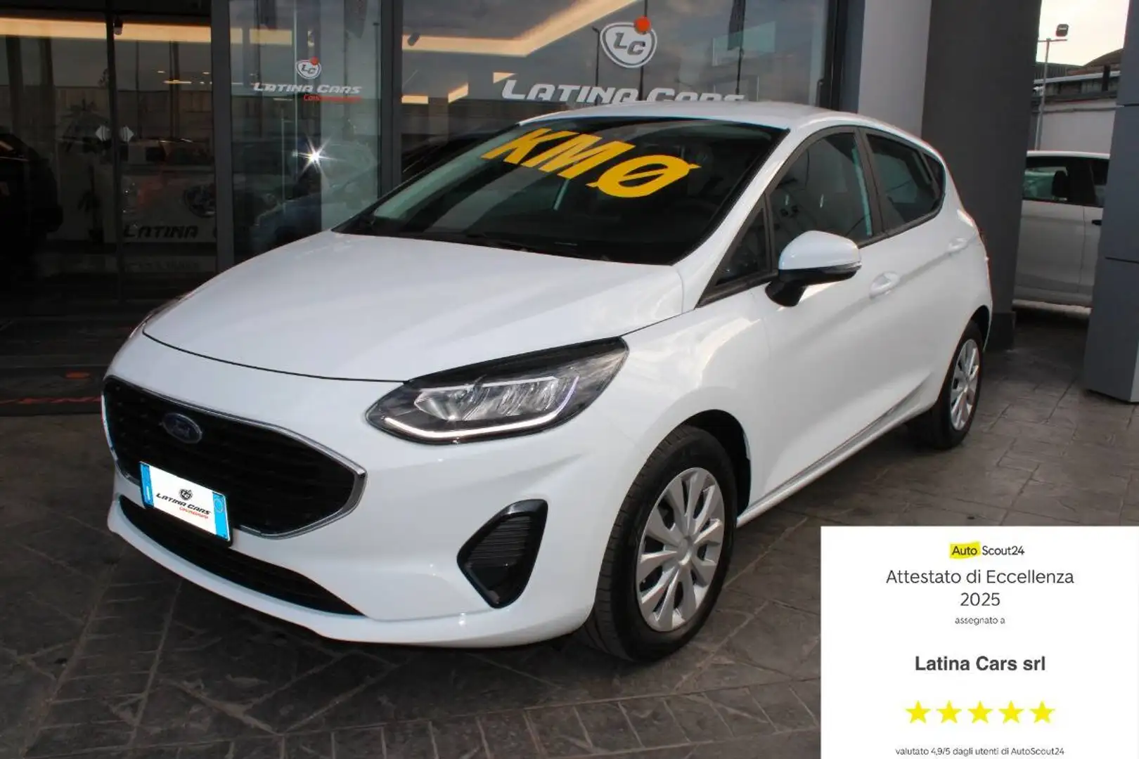 Ford Fiesta 1.1 Connect s&s 75cv con CarPlay Bianco - 1