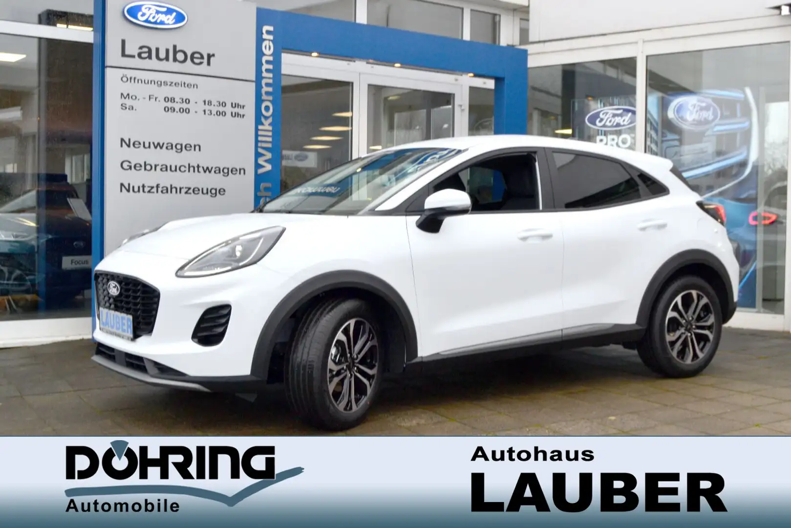 Ford Puma Puma 1,0 Titanium Navi+Sync Winter-Pack RFK+PDC LM Weiß - 1