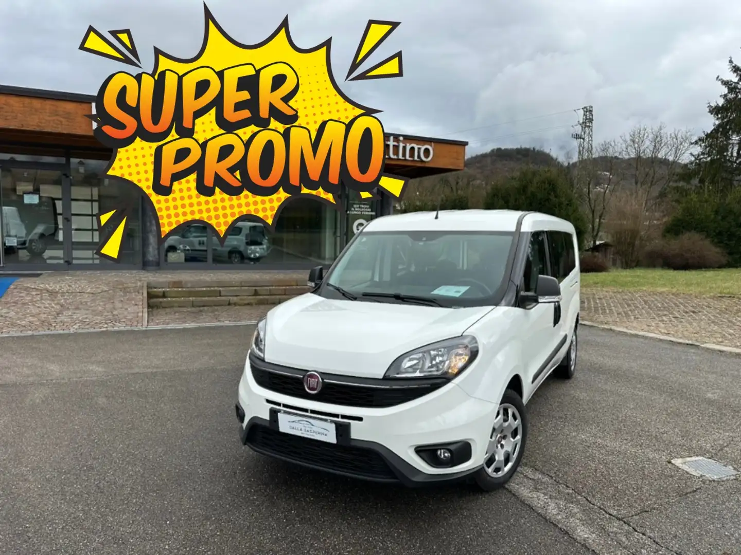 Fiat Doblo Cargo Maxi L2h1 Lounge 1.6 Mjet 105cv N1 5 posti Bianco - 1