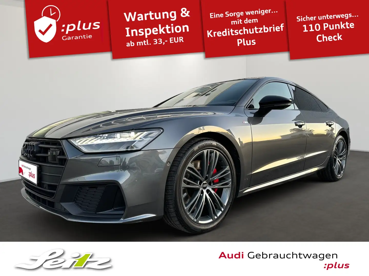 Audi A7 Sportback 55 TFSI e quattro *AHK*MATRIX*B&O*PANO* Gris - 1