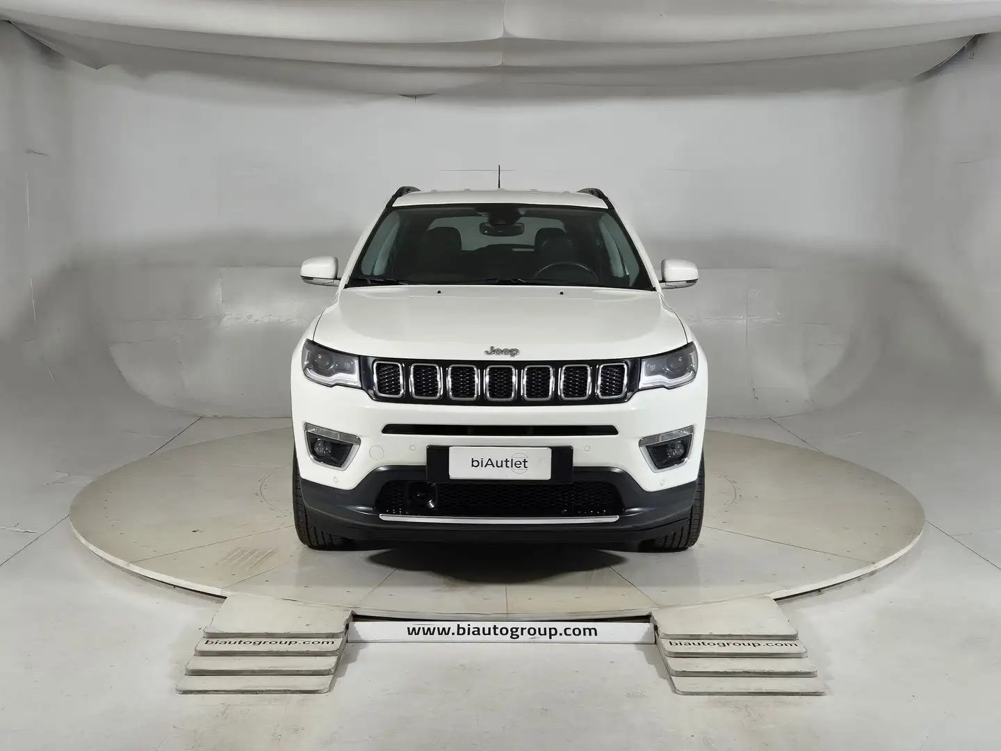 Jeep Compass II 2017 Benzina 1.4 m-air Limited 4wd 170cv auto Bianco - 2