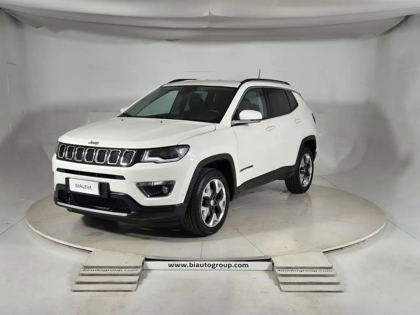 Jeep Compass II 2017 Benzina 1.4 m-air Limited 4wd 170cv auto Bianco - 1