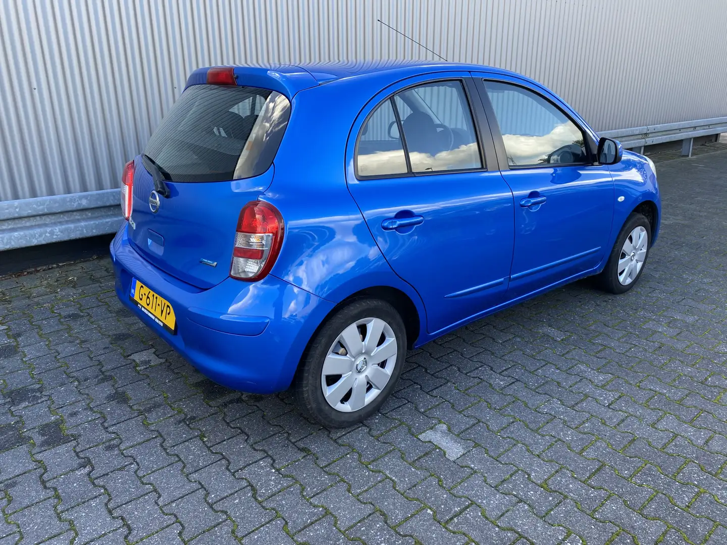 Nissan Micra 1.2 Visia Pack 5-Drs, A/C, Carkit, Bluetooth, nw. Blauw - 2