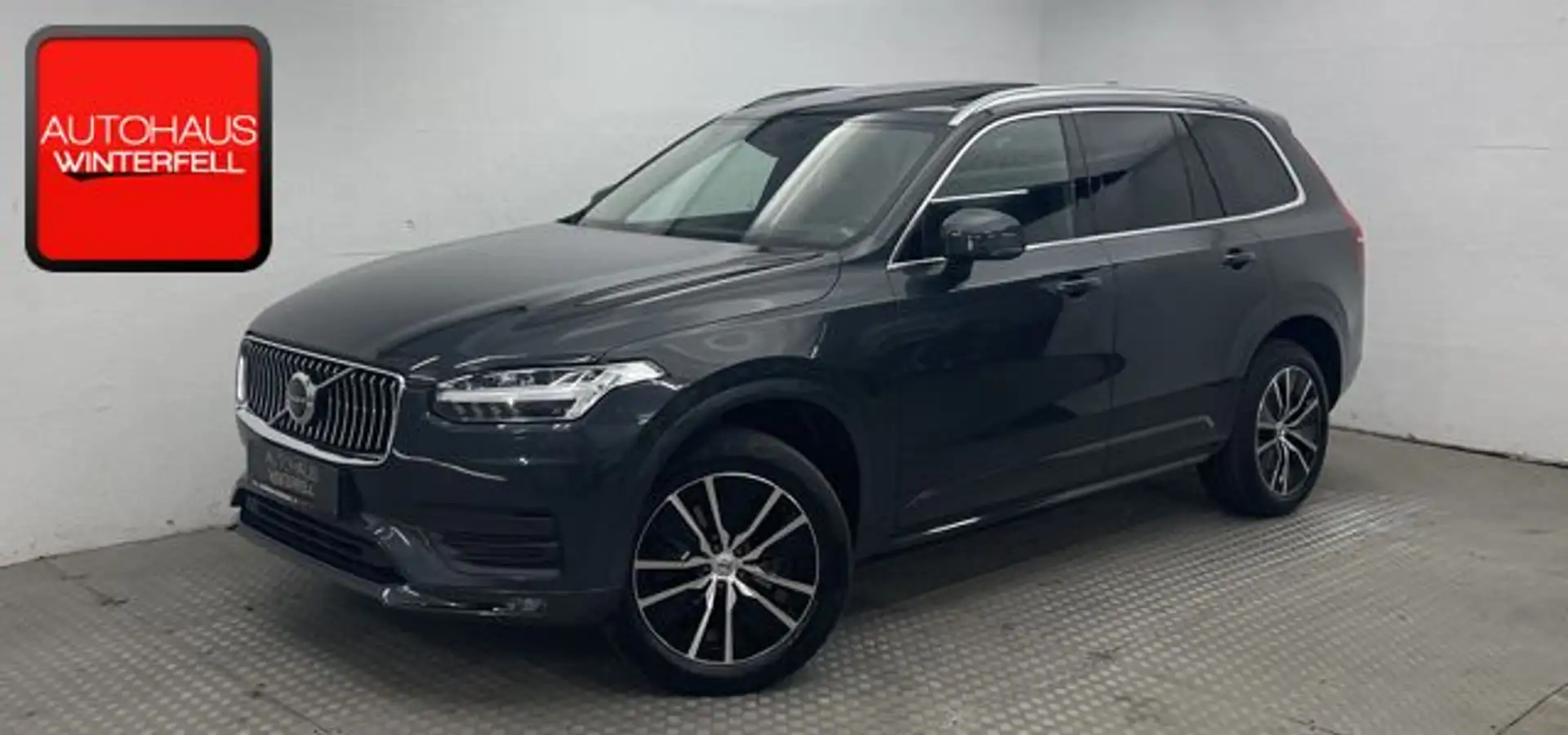 Volvo XC90 B5 AWD PRO PANO+AHK+MEMORY+STANDHEIZUNG+LED Grau - 1