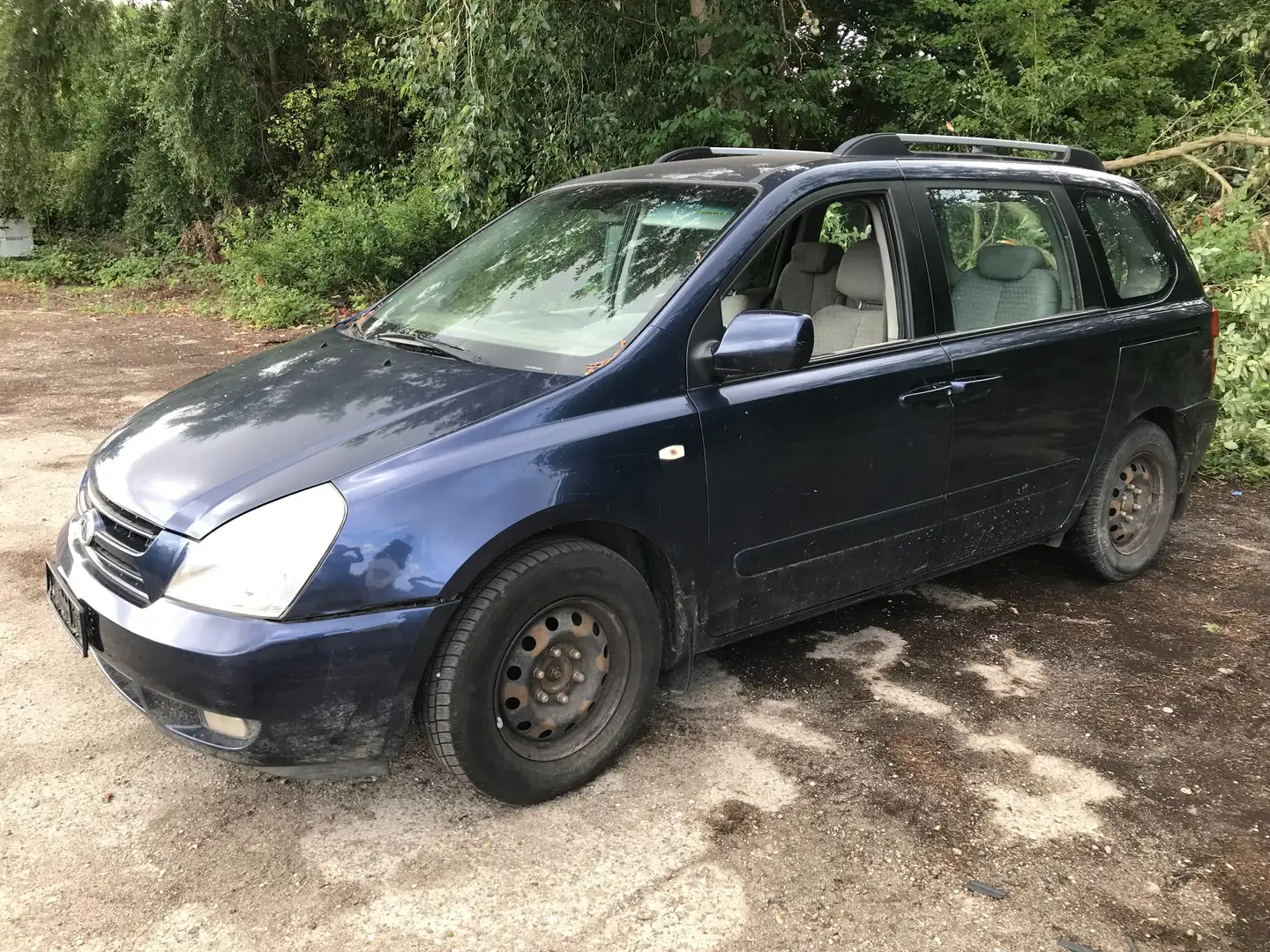 Kia Carnival 2.9 CRDi VGT LX Klima Grüne Feinstaubplakette Bleu - 1