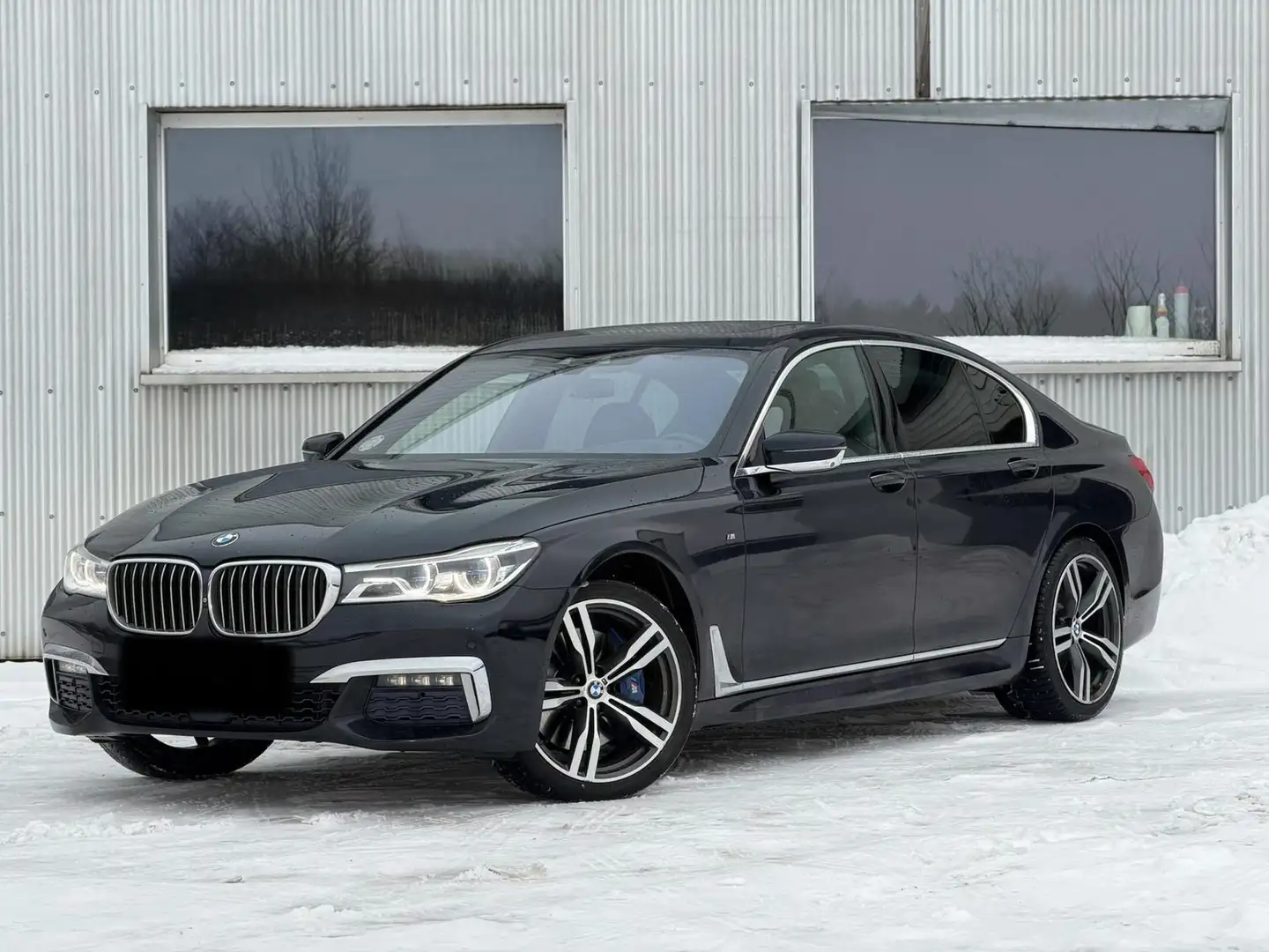 BMW 740 d xDrive M Sport 360*HUD*LED*Merino*Driving+ Blau - 2