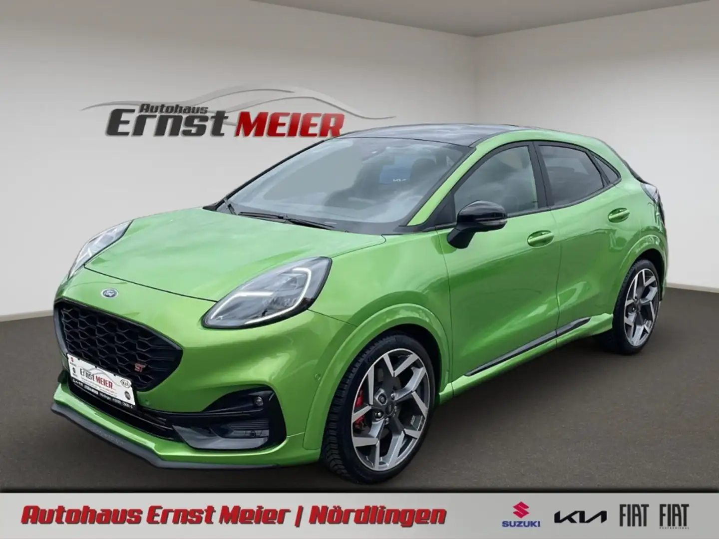 Ford Puma ST 1.5 EcoBoost *RECARO+Navi+ele.Heckklappe Grün - 1