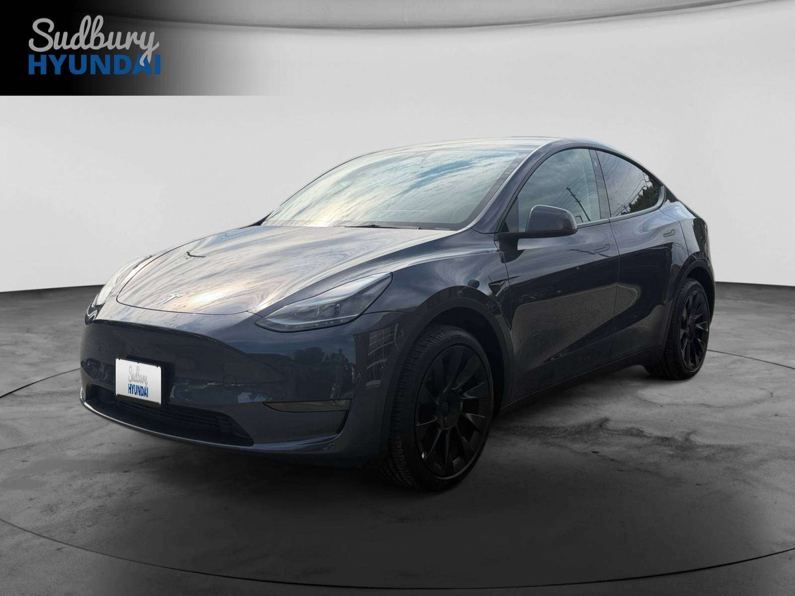 Gray 2023 Tesla Model Y SUV / Crossover All-Wheel Drive 1-Speed Automatic