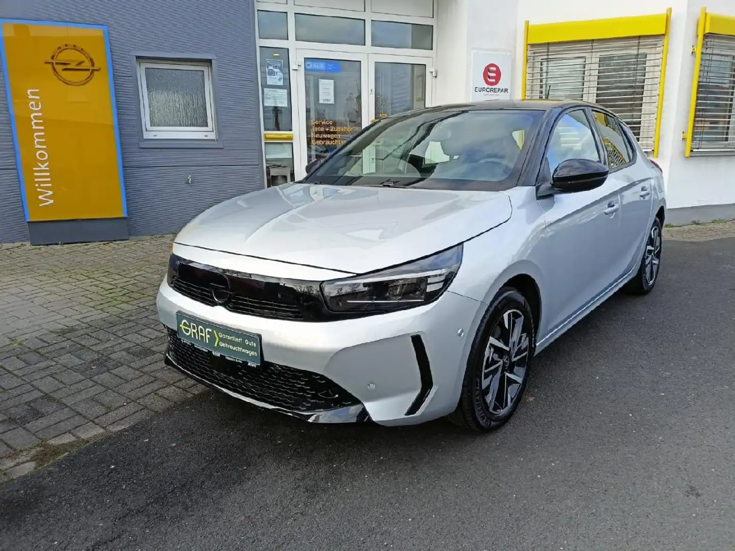 Opel Corsa GS *AT8*ParkGo+*ActivDrive*SiLeHZ*LM*LED* Silber - 1