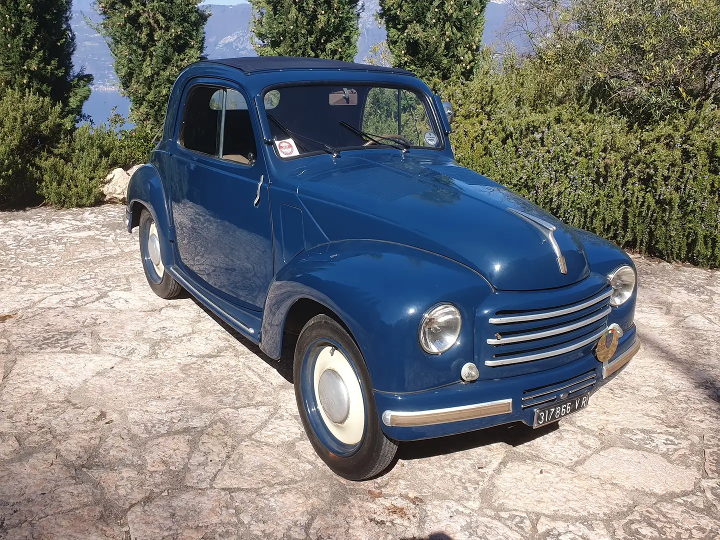 Fiat Topolino 500 C ASI Targa Oro Azul - 1