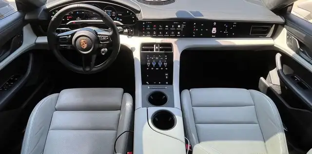 Porsche Taycan view 3