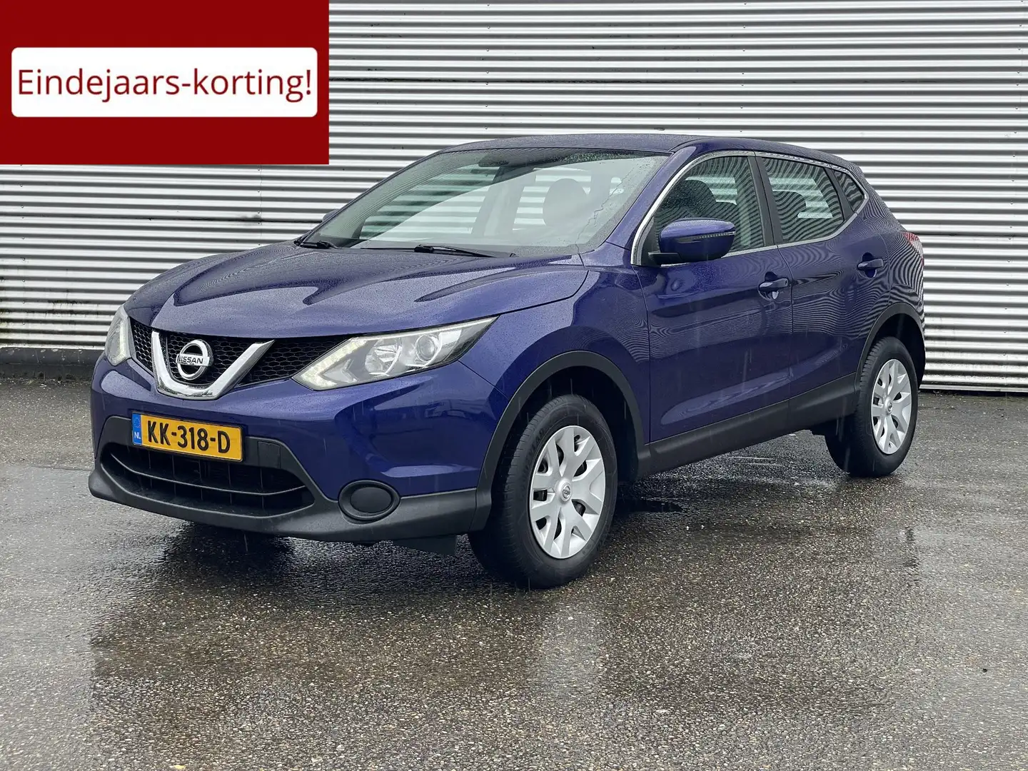 Nissan Qashqai 1.2 Visia|Cruise|Airco|6-Bak Azul - 1