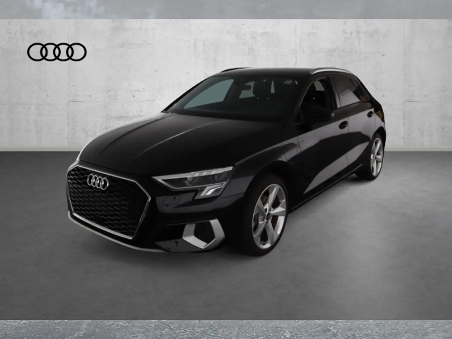 Audi A3 40 TFSI e S-TR ADVANCED LED+NAV+PDC Schwarz - 2
