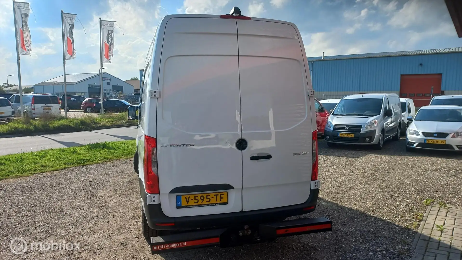 Mercedes-Benz Sprinter bestel 314 2.2 CDI L2H2 DC EURO VI-D/5PERSOONS/CLI Blanc - 2