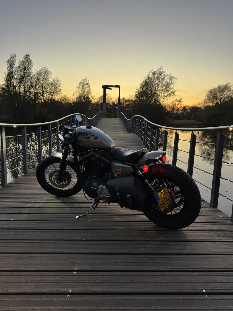 Harley-Davidson Iron 883 Caferacer Šedá - 2