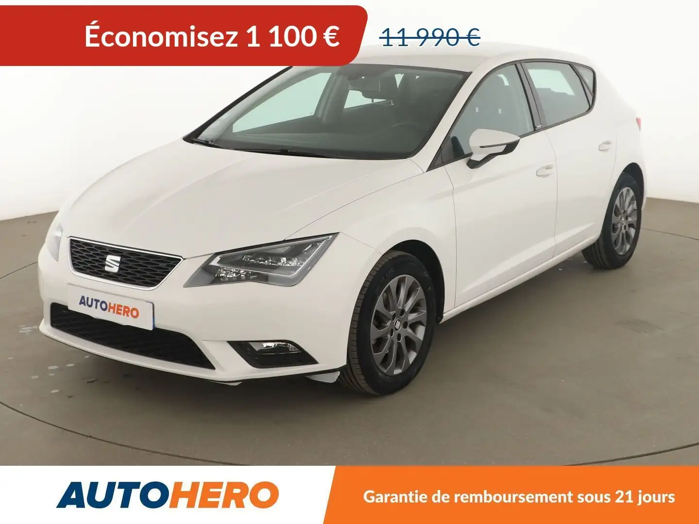 SEAT Leon 1.2 TSI I-Tech Blanc - 1