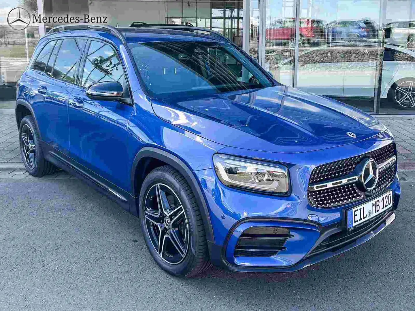 Mercedes-Benz GLB 200 d AMG MBUX+RüKam+LED+AHK+Night+Soundsyst Blu/Azzurro - 2