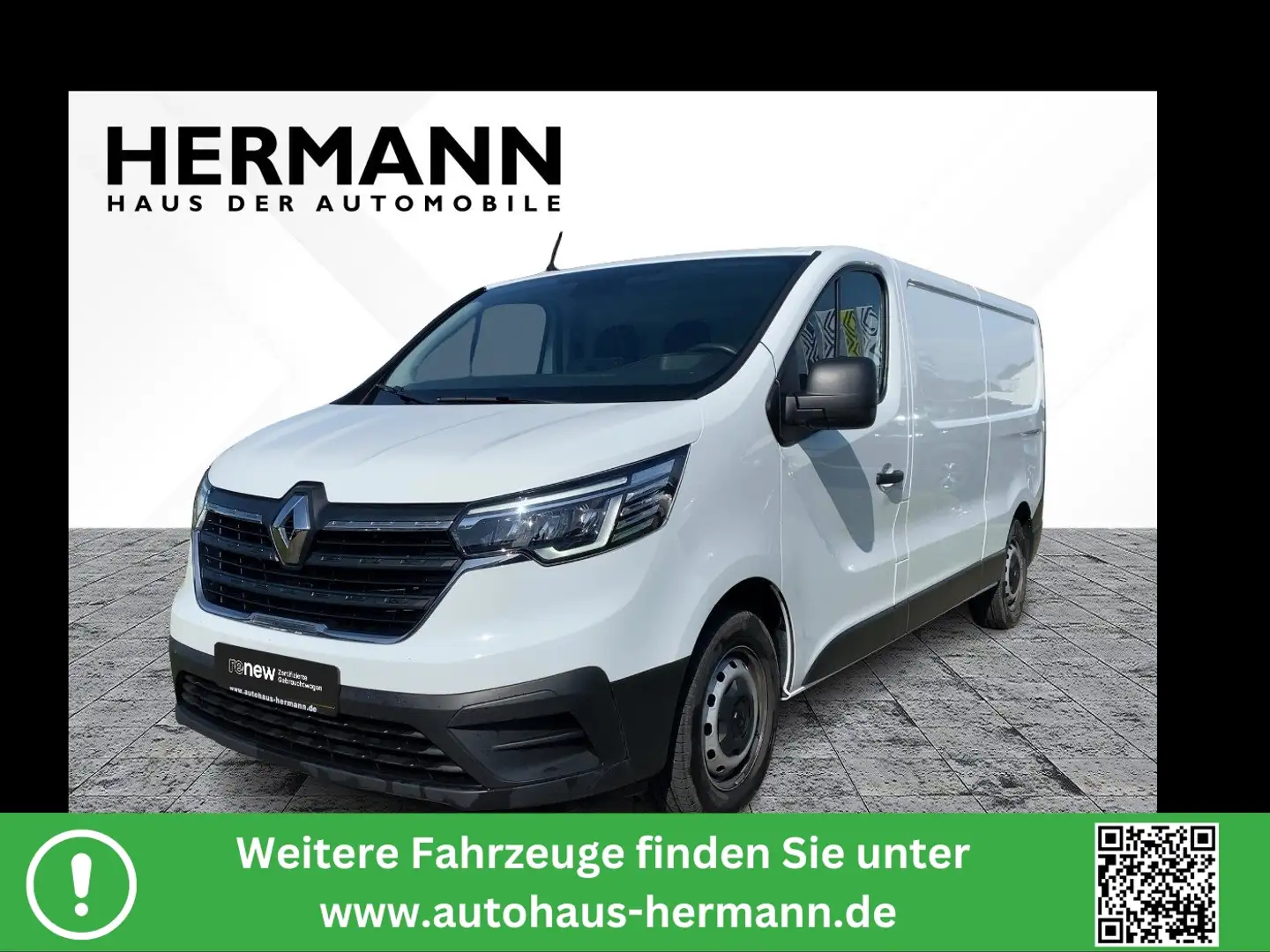 Renault Trafic Kasten 2.0 BLUE dCi 110 L2H1 3.0t Komfort Weiß - 1