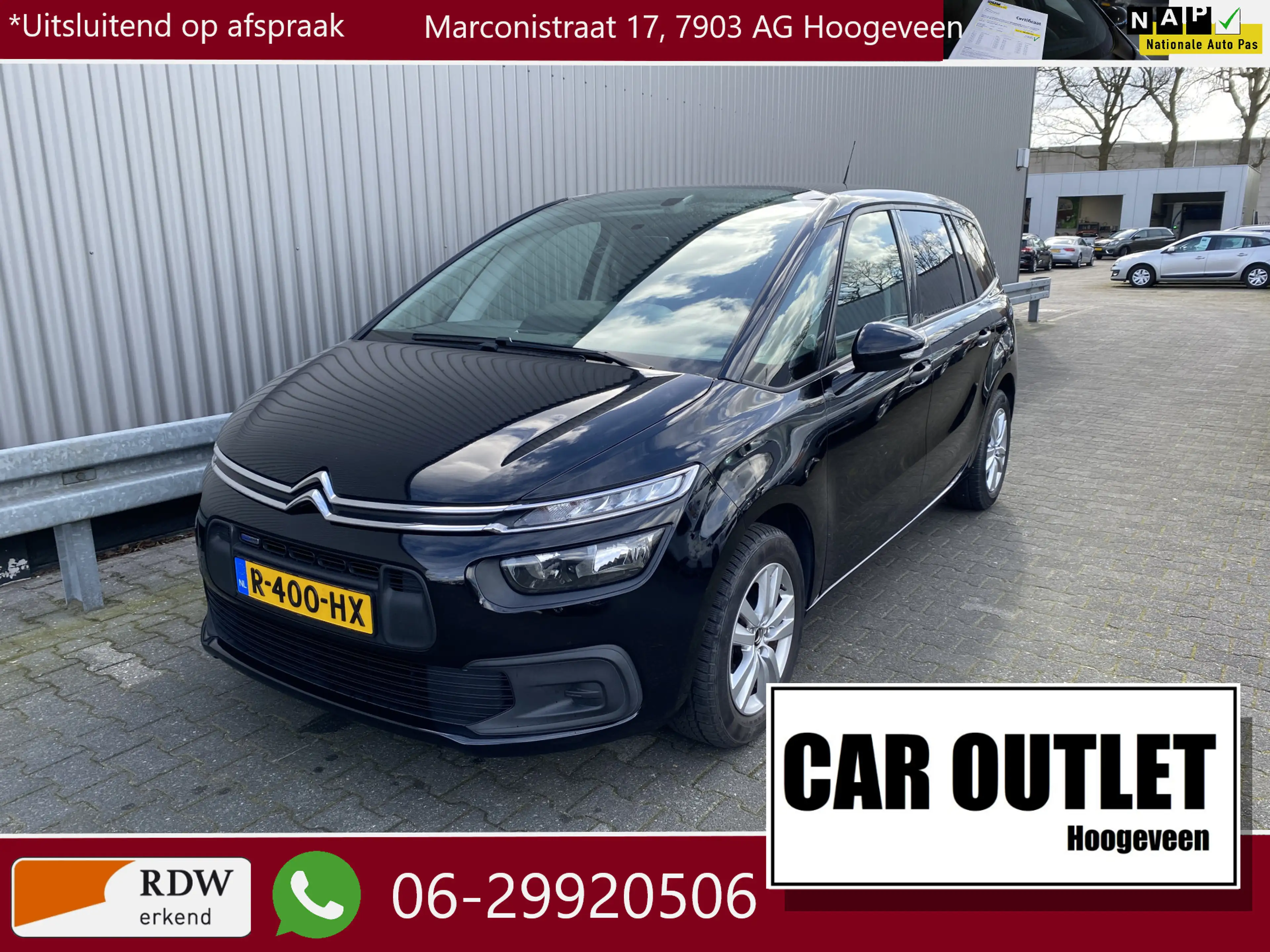 Citroen Grand C4 Picasso 1.2 PureTech Start Clima, Pano, CC, PDC, LM, Trekh