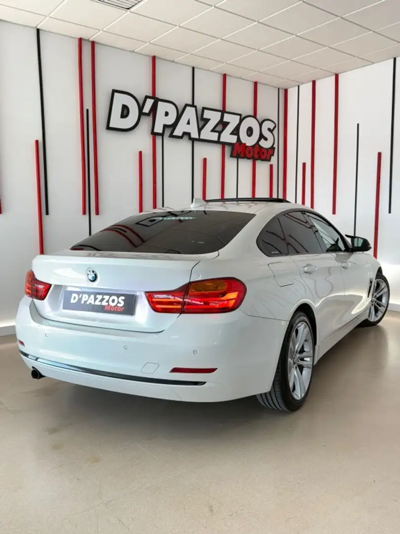 BMW 418 418d Gran Coupé Sport Biały - 2