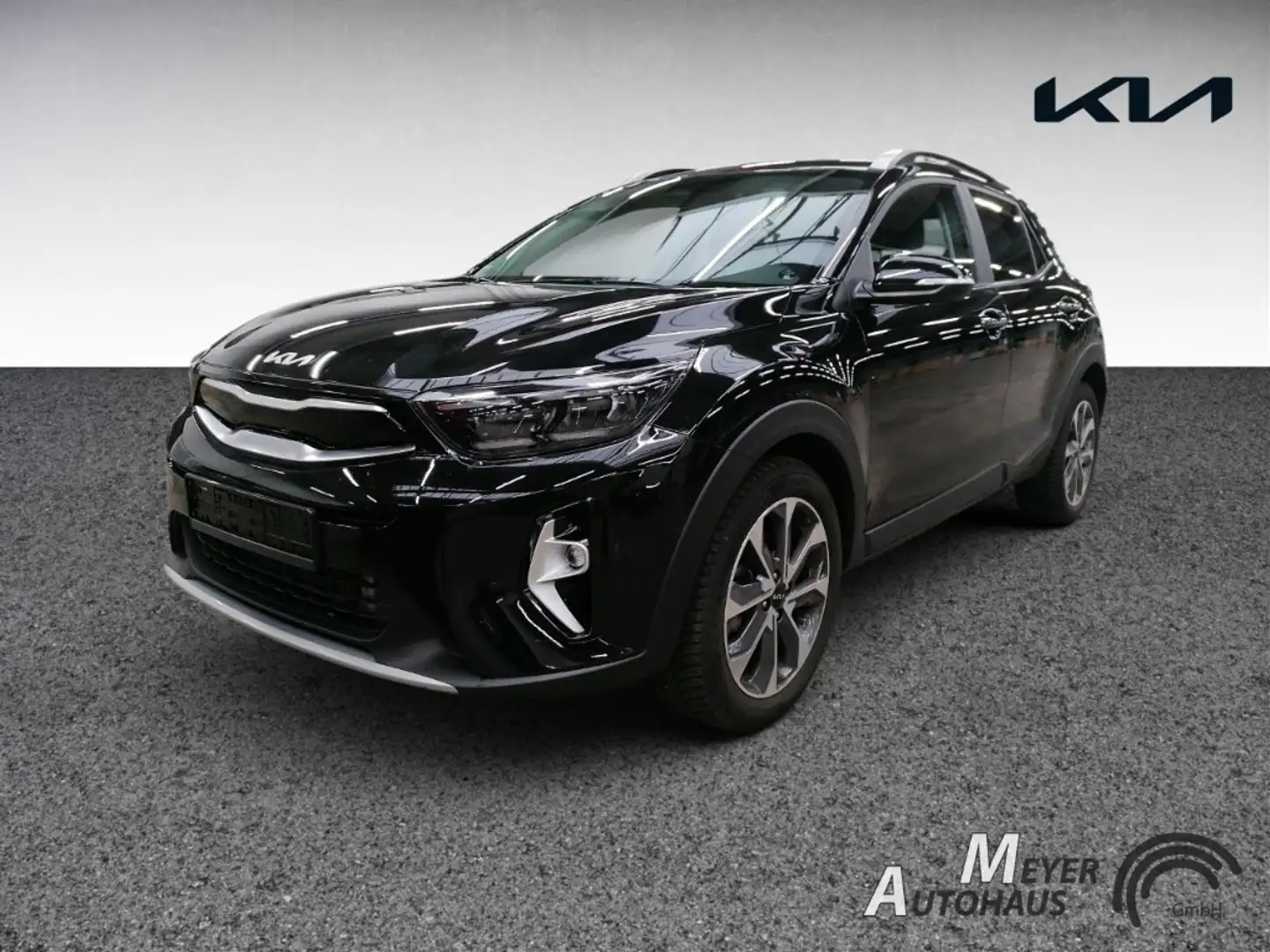 Kia Stonic 1.0T Spirit DCT+Lenkrad heizbar+Sitzheizung+Einpar Schwarz - 1