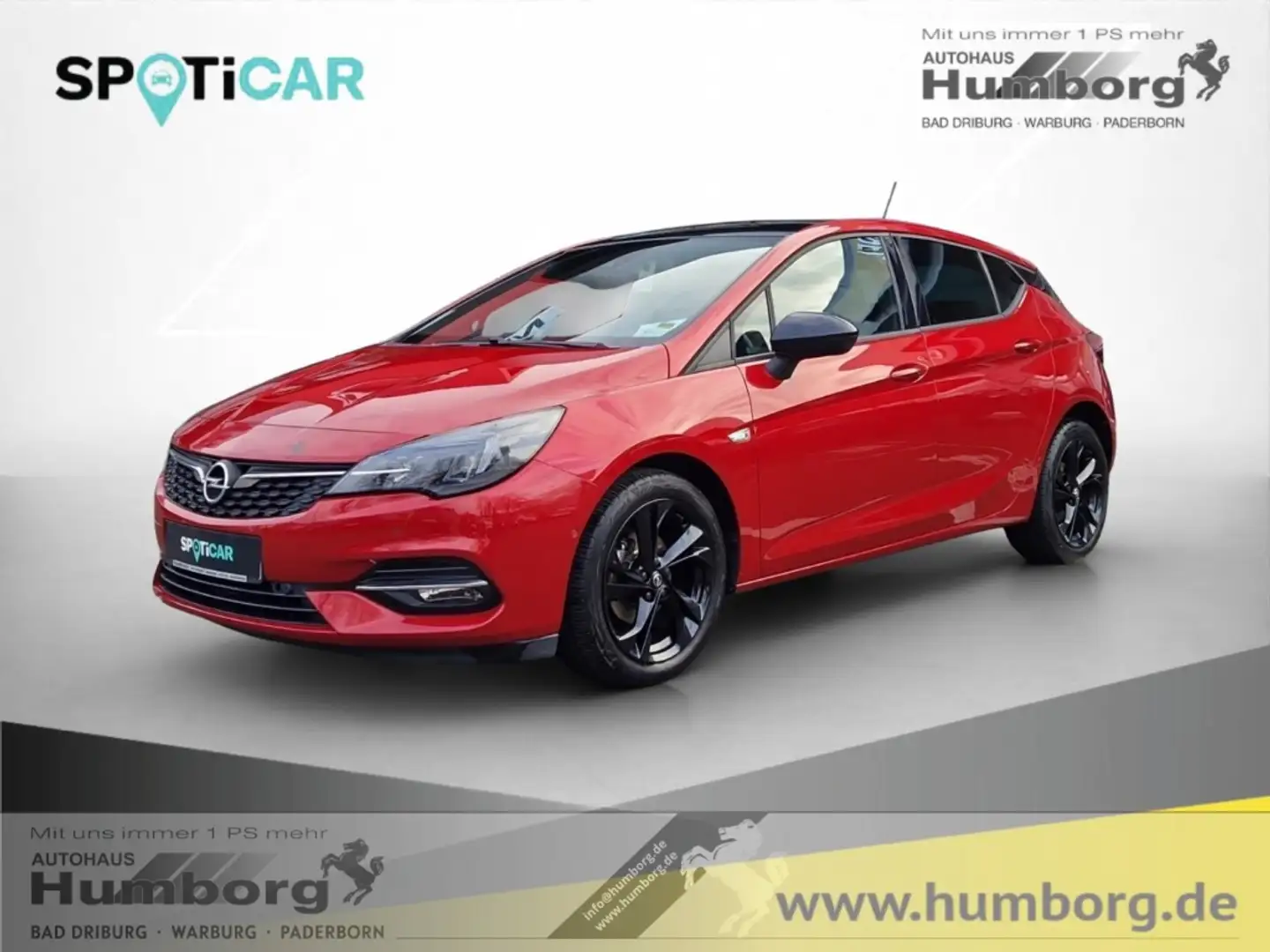 Opel Astra K 1.2 Turbo GS Line LED Apple CarPlay Android Auto Rot - 1