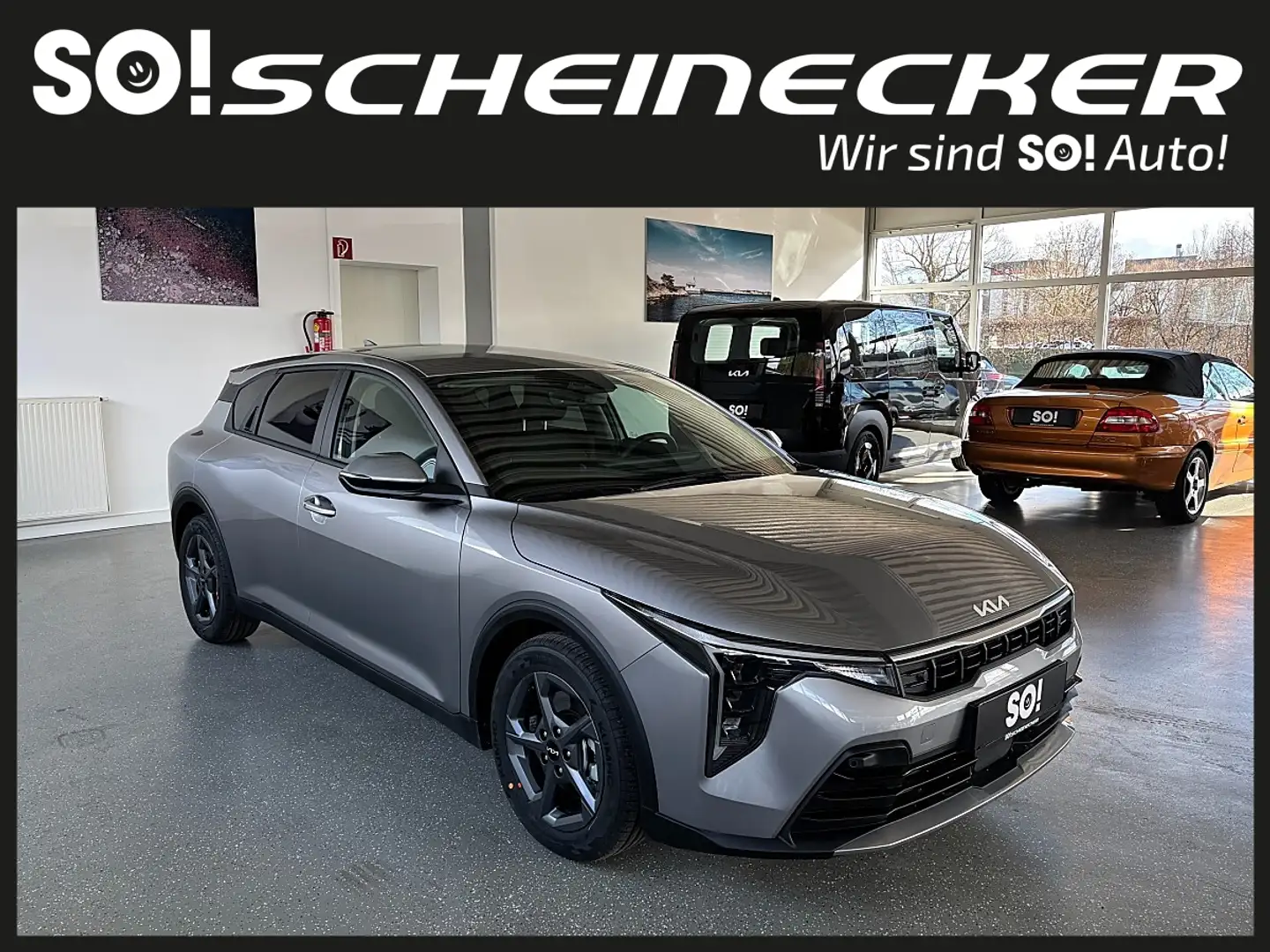 Kia K4 1,0 TGDI 48V Silber DCT Grau - 1