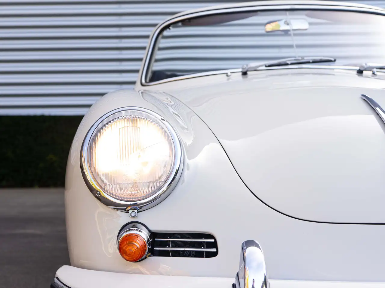 Porsche 356 SC Cabriolet - Reiher Grau, foto 5