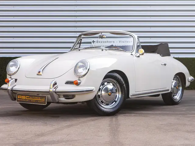 Porsche 356 356 SC Cabriolet - Reiher Grau
