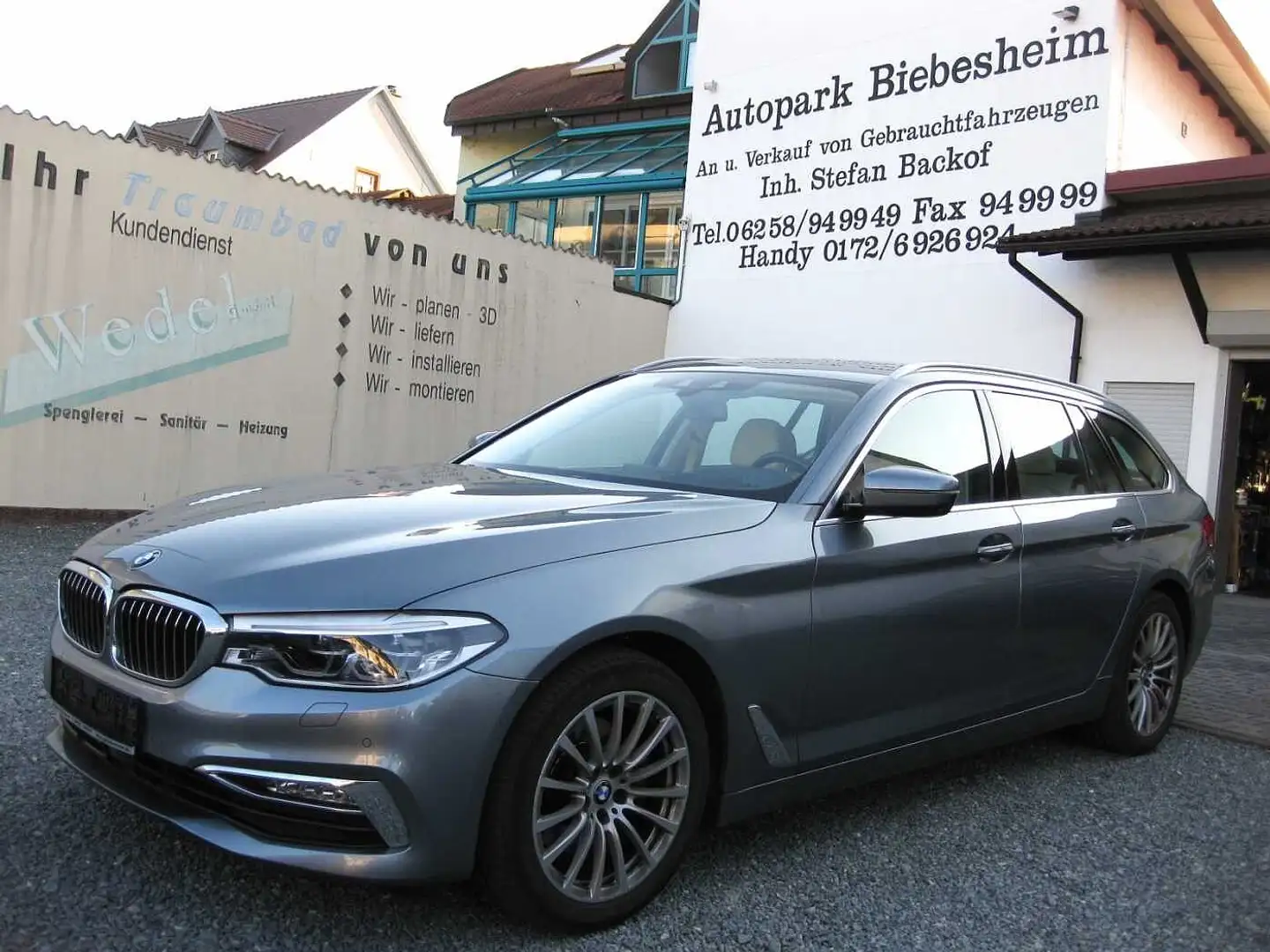 BMW 520 d Touring Aut. Luxury Line dt.Fzg. Top Ausst. Blu/Azzurro - 1