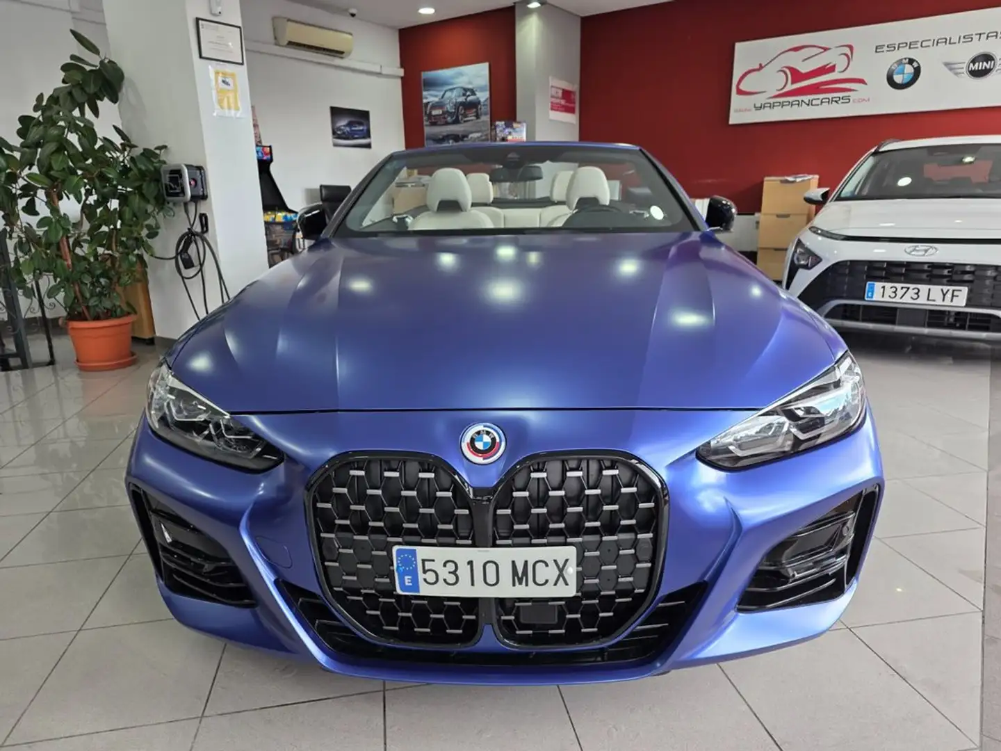 BMW 420 420d Cabrio Azul - 2