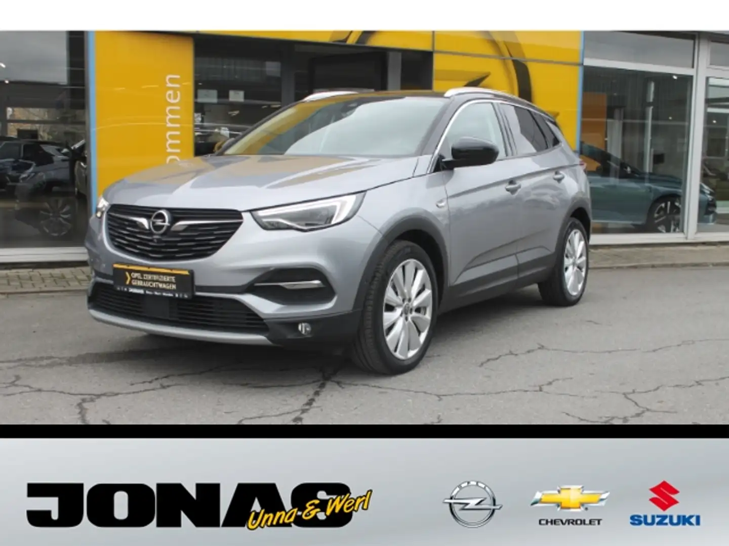 Opel Grandland Ultimate 2.0D AT8 AHK Navi Kamersystem Grau - 1