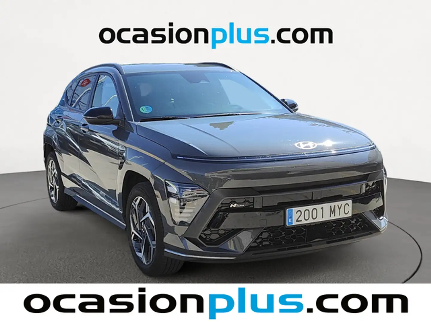 Hyundai KONA HEV 1.6 GDI Nline DT Gris - 2