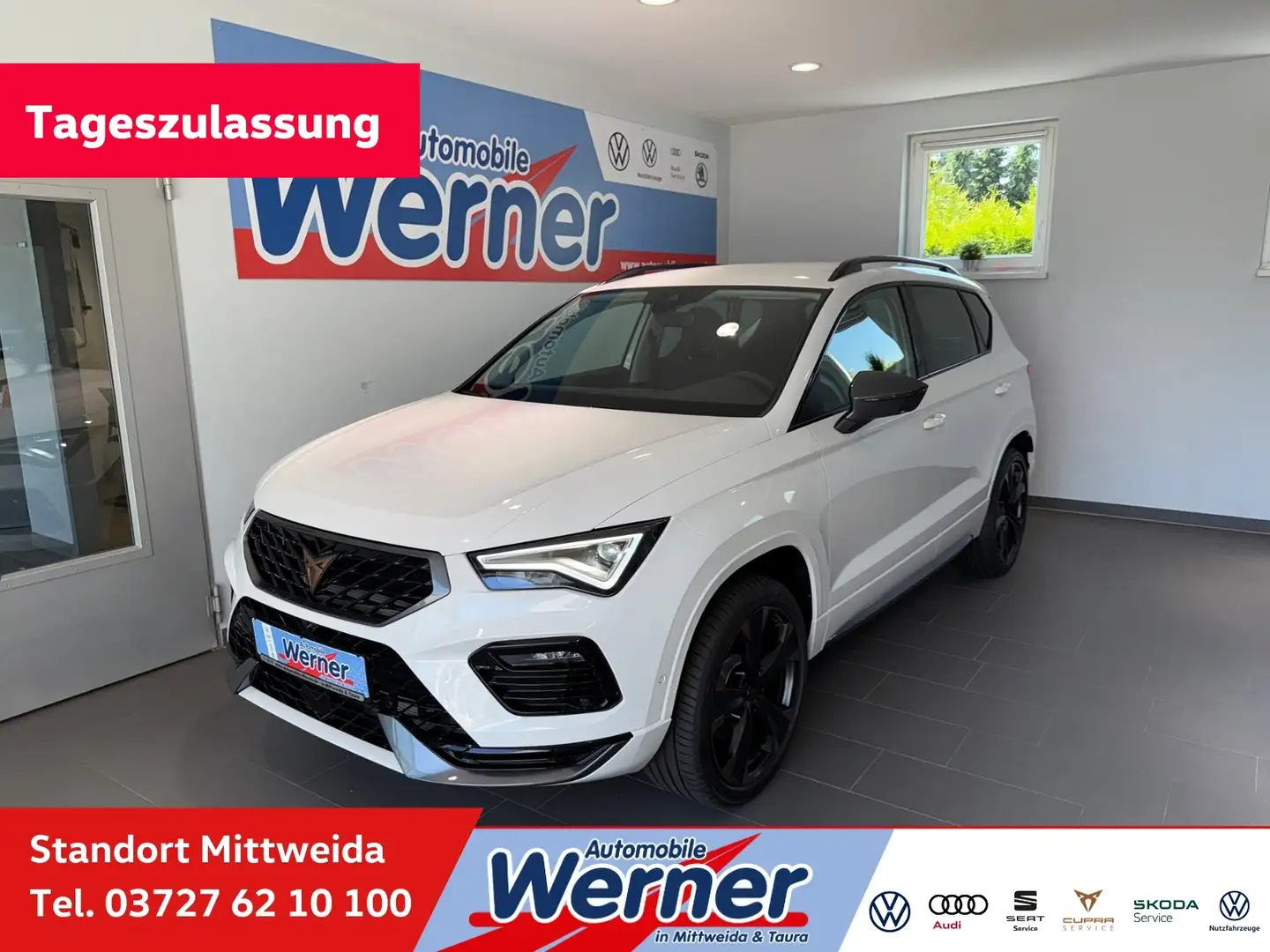 CUPRA Ateca 2.0TSI Allrad AHK Navi LED ACC 5J.Garantie Blanco - 1