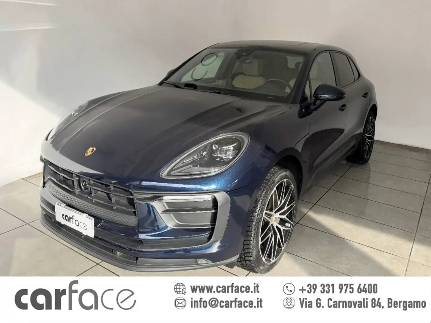 Porsche Macan 2.0 - 22000 km Bleu - 1