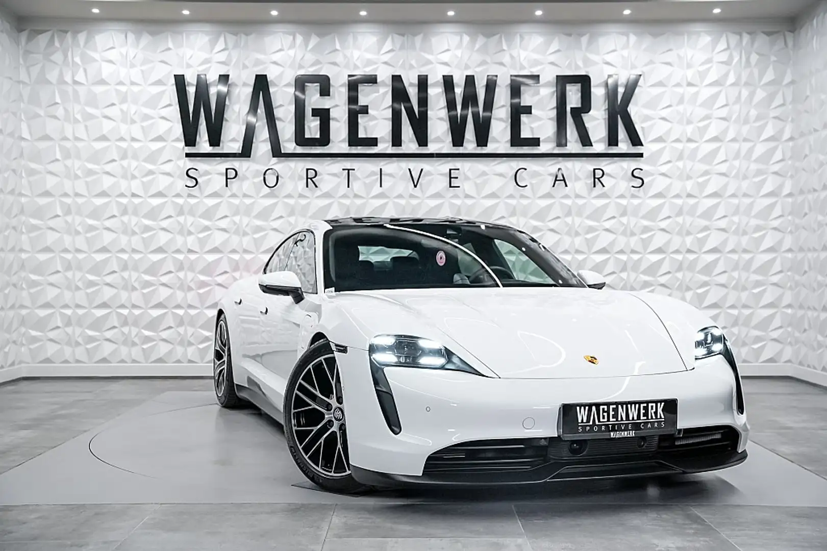 Porsche Taycan 4S Plus PERFORMANCEBATTERIE MATRIX NIGHTVISION ... Weiß - 1