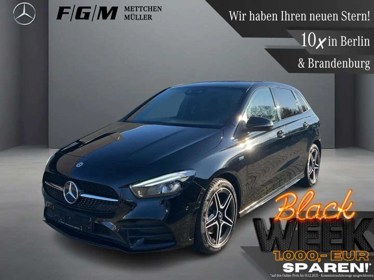 Mercedes-Benz B 250 e AMG Line Night|Sitzhz|Keyless|LED|LMF Schwarz - 1