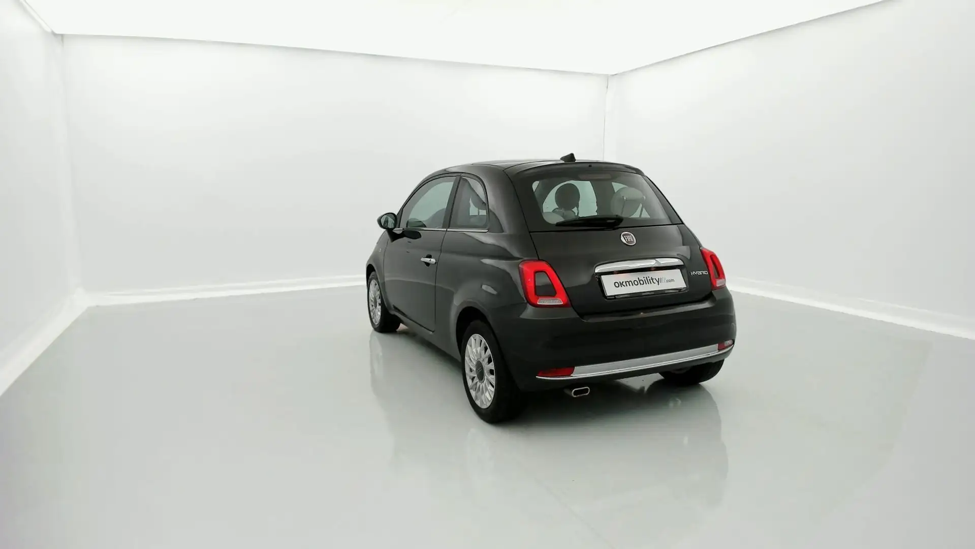 Fiat 500 1.0 Hybrid Monotrim 52kW Negro - 2