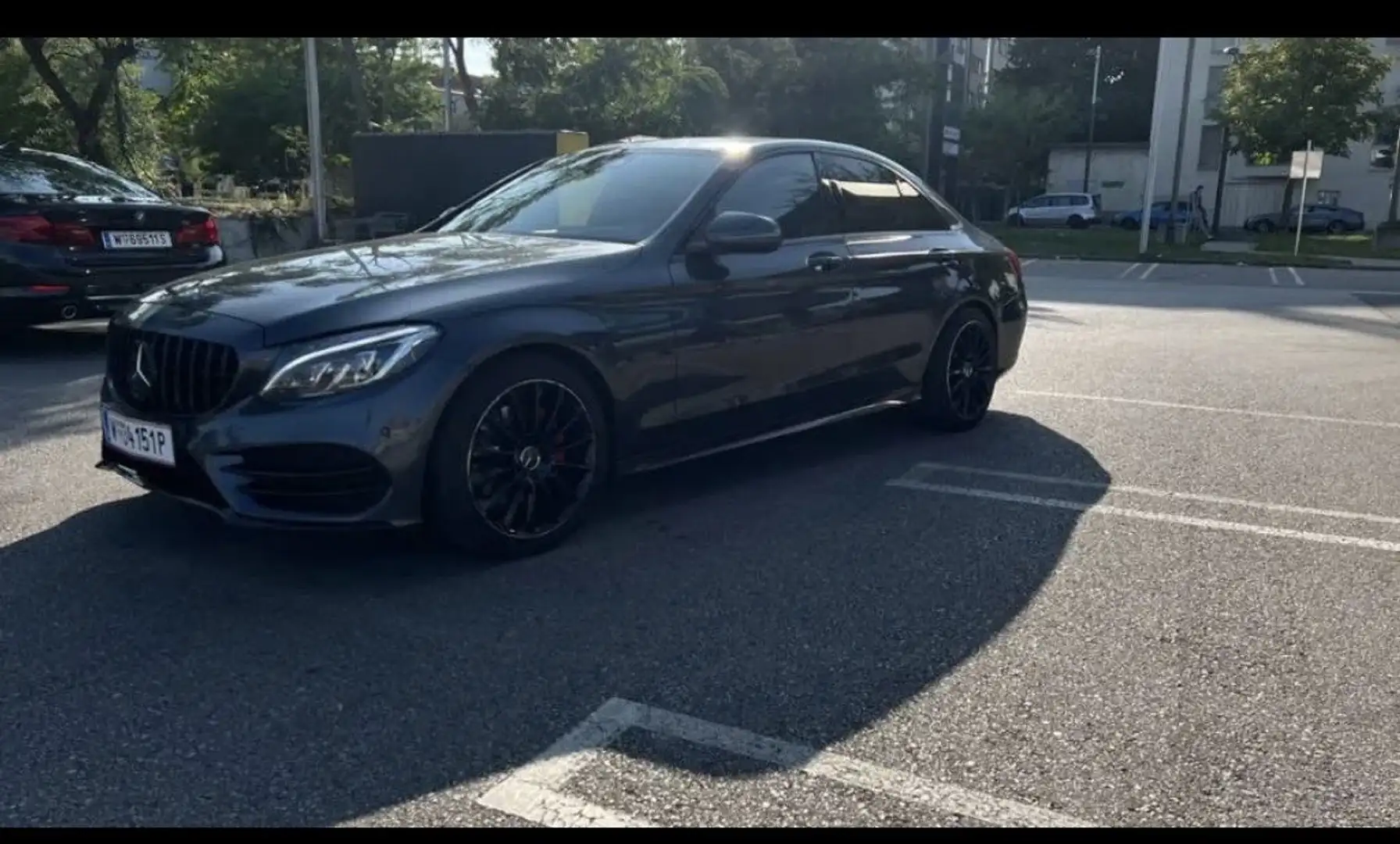 Mercedes-Benz C 220 (BlueTEC) d 7G-TRONIC AMG Line Grau - 2