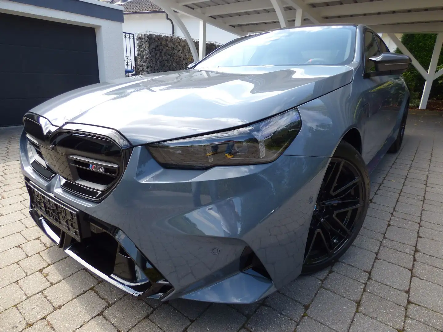BMW M5 *DriversPac*B&W*Carbon Int+Ext*Bi-Color Leder Grijs - 1