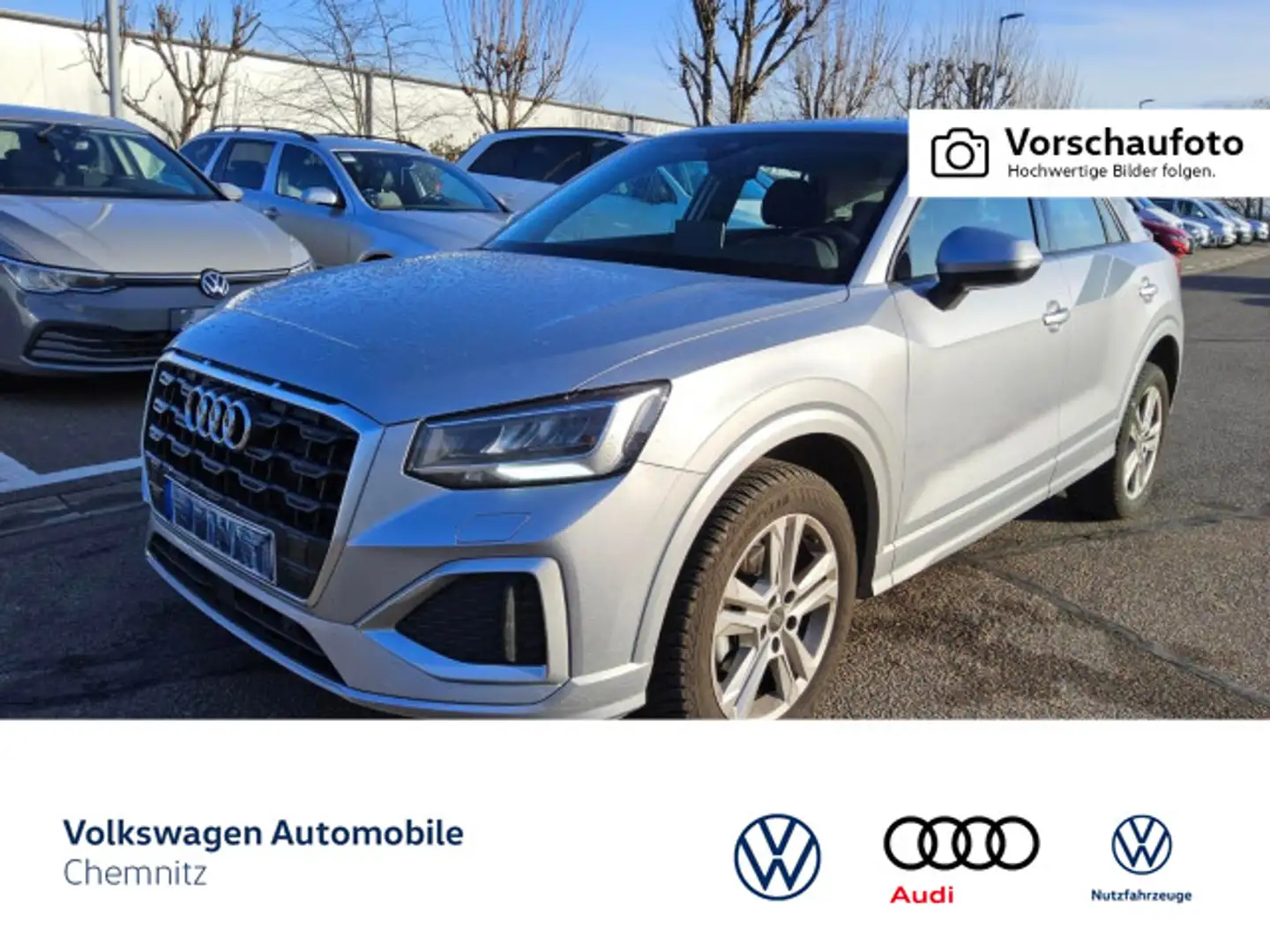 Audi Q2 30 1.0 TFSI advanced*Sitzheizung*LED* Silber - 1