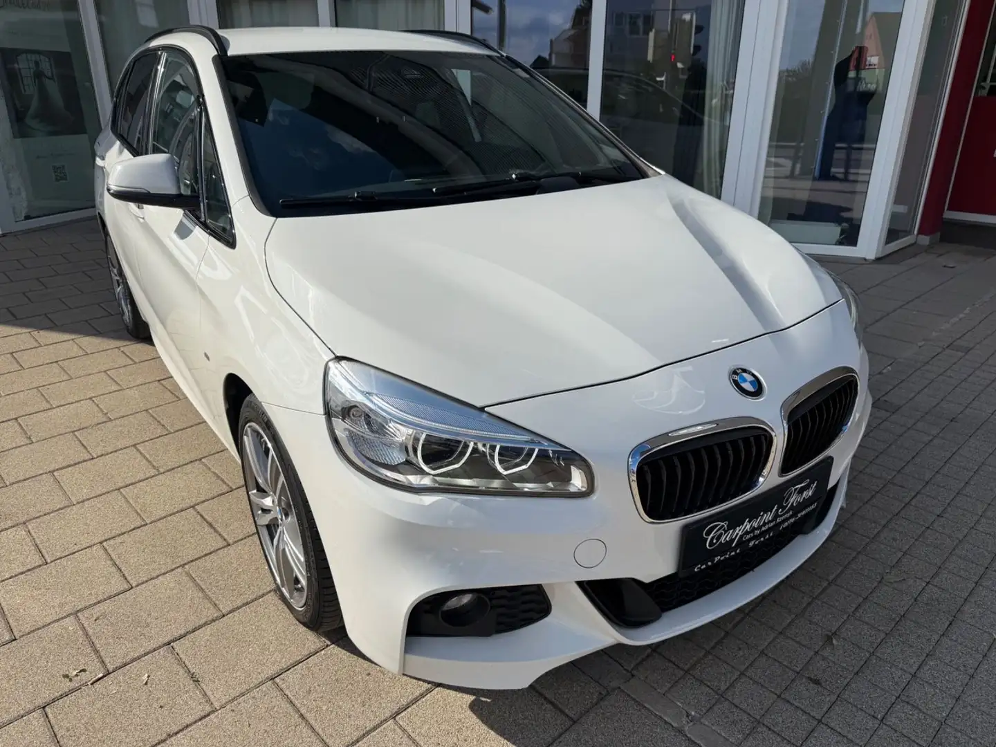 BMW 218 d Baureihe 2 Active Tourer , M-Paket,1.Hand Weiß - 2
