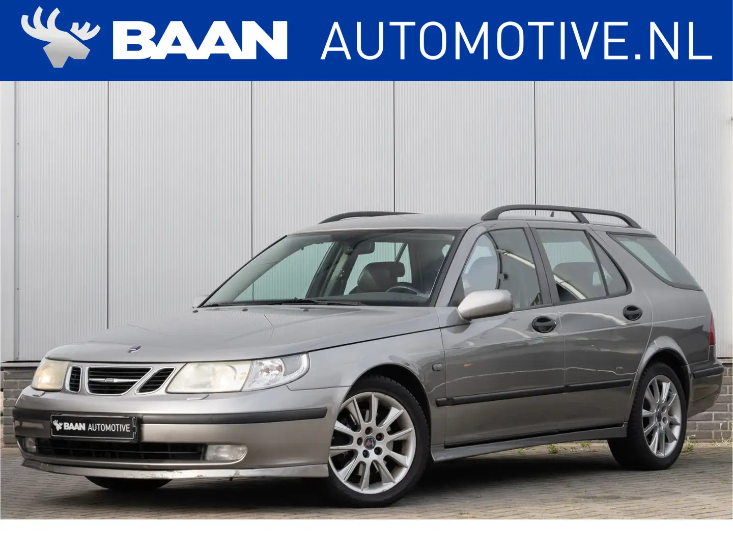 Saab 9-5 Estate 2.3 Turbo Aero | Nieuwe distributieketting! Grijs - 1