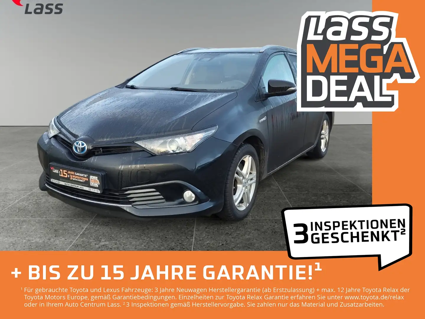Toyota Auris 1.8 Touring Sports Team D AUT Facelift LM Schwarz - 1