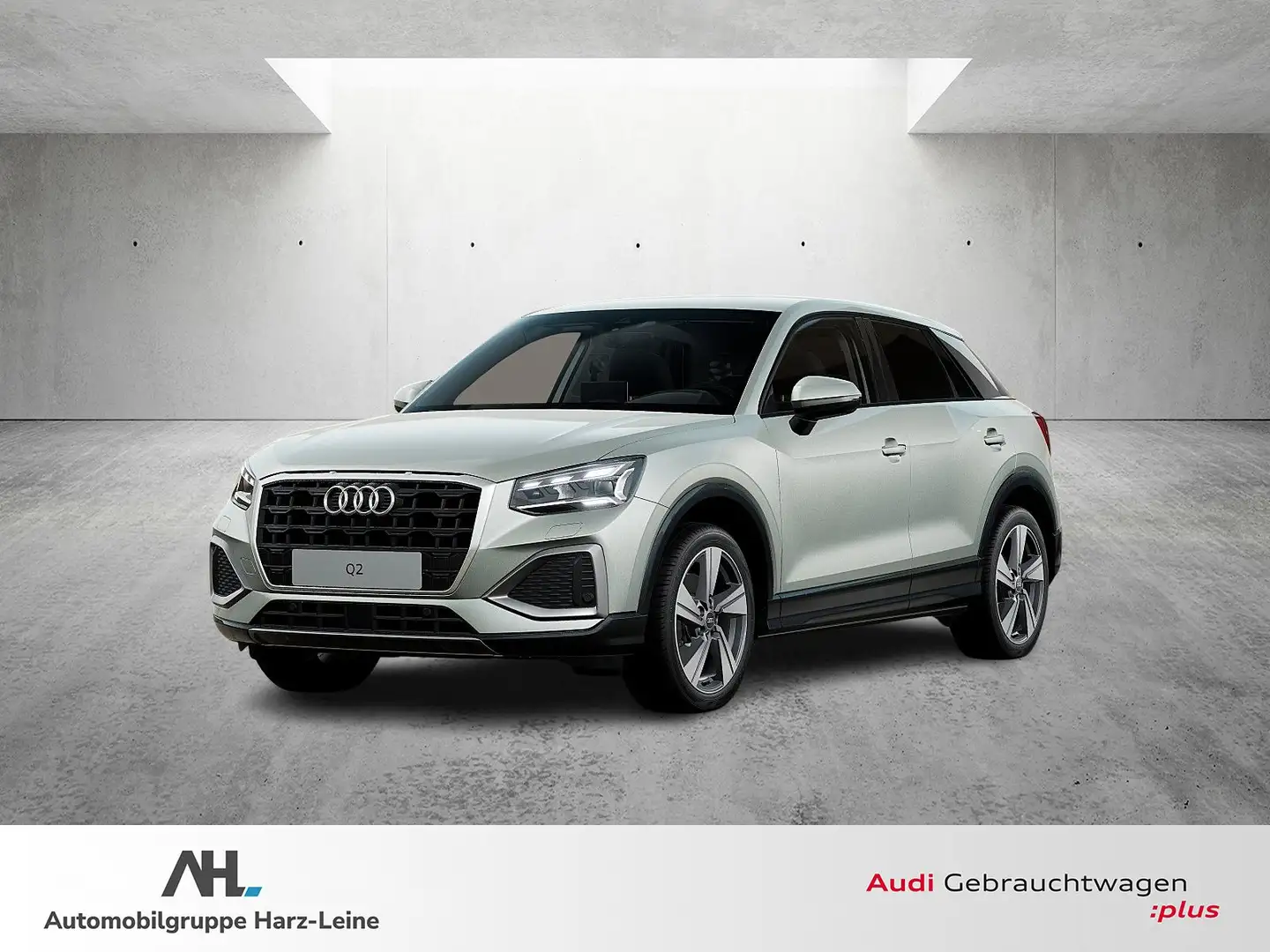 Audi Q2 35 TDI advanced S-tronic Matrix Navi ACC AHK Silber - 1