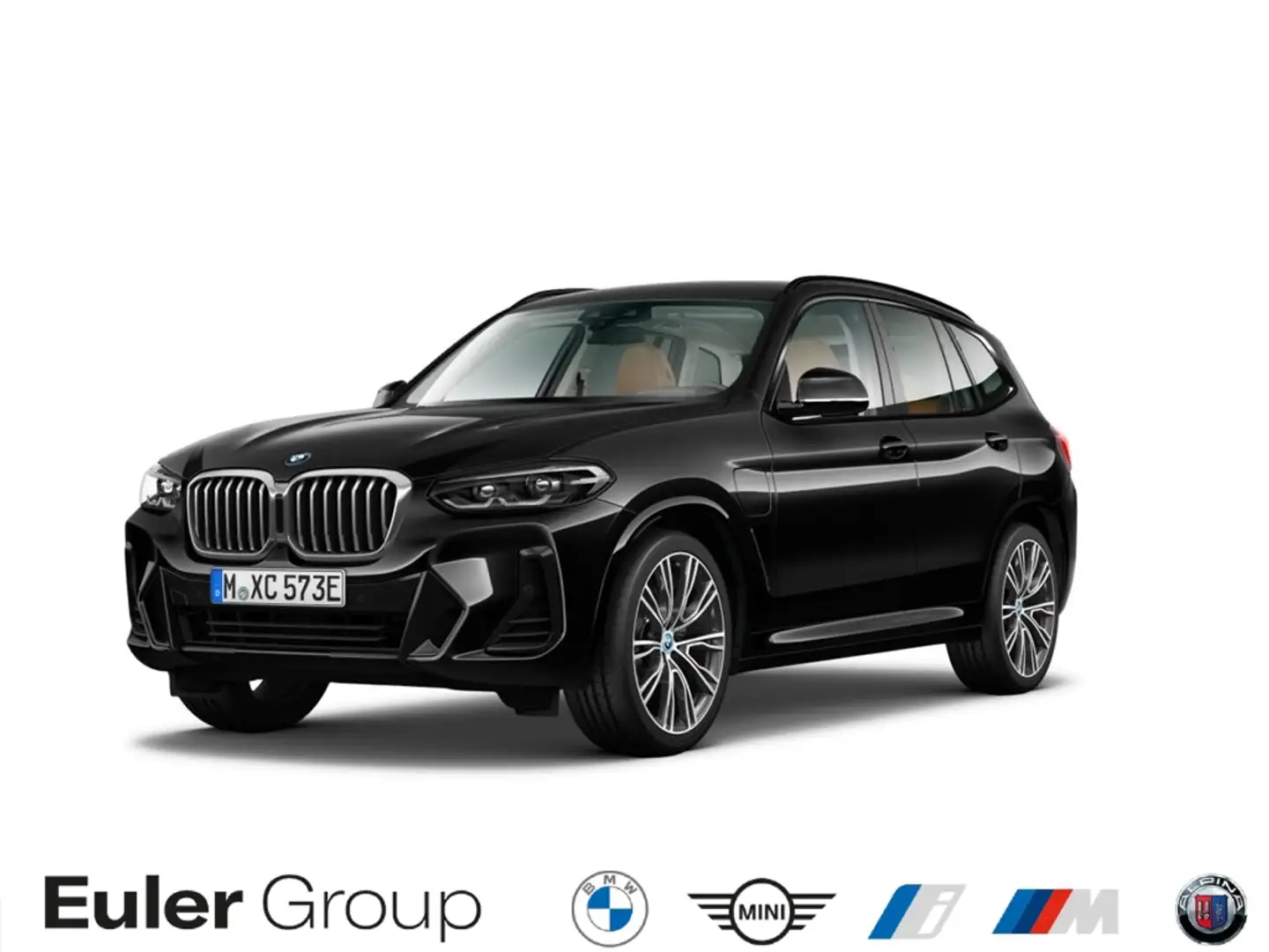 BMW X3 xDrive 30e A M-Sport Sportpaket HUD AHK-klappbar A Schwarz - 1