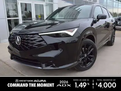 Black 2026 Acura ADX SUV / Crossover  Automatic
