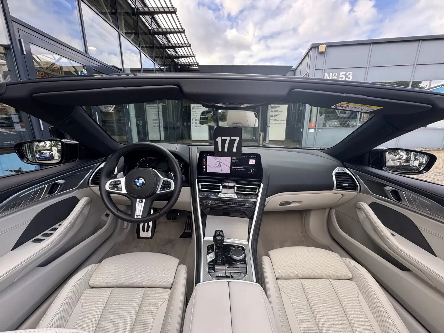 BMW 840 d xDrive Cabrio M Sportpaket DaProf LASER PA+ Schwarz - 2