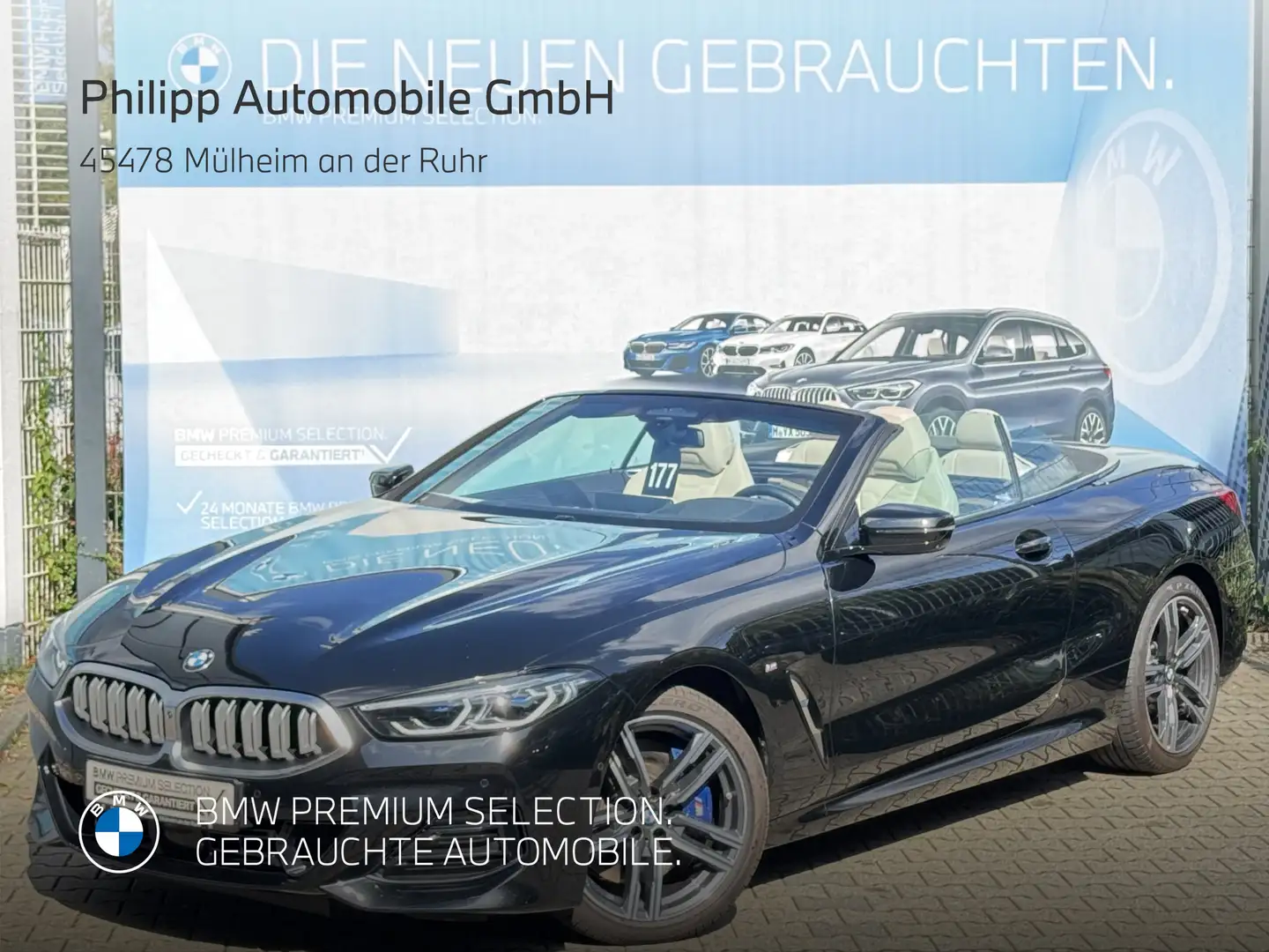 BMW 840 d xDrive Cabrio M Sportpaket DaProf LASER PA+ Schwarz - 1