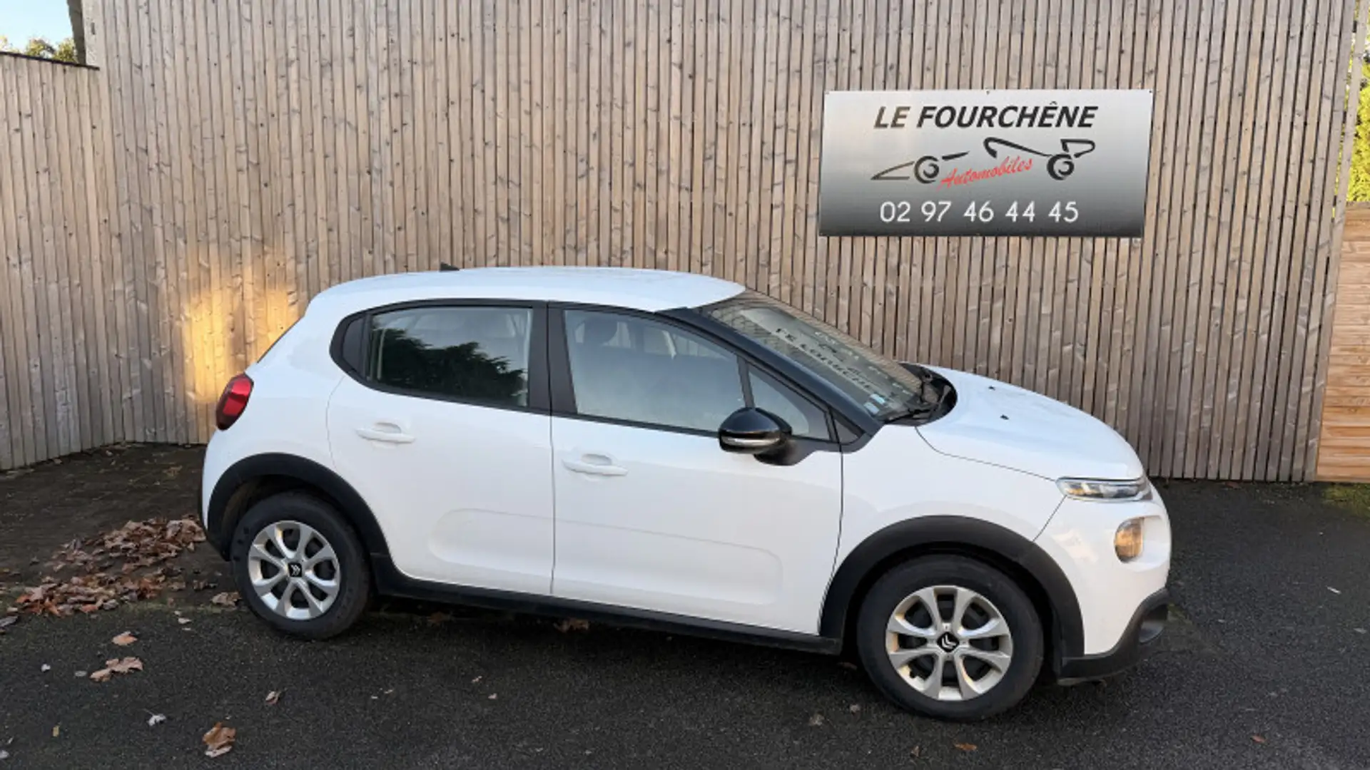 Citroen C3 BLUEHDI 100CH FEEL S\u0026S E6.D-TEMP Blanc - 2
